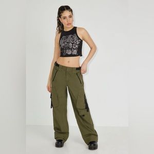 GARAGE military color pants